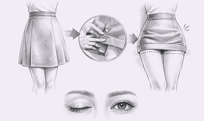 ptosis surgery step1 